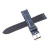 Ремешок для часов, 18 мм, кожа/резина, натуральный темно-синий, для часов RS02C18NY.