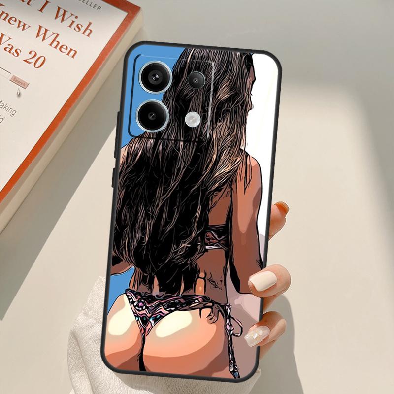 Летний коллаж 'Серф Пляжный Синий' Чехол Для Xiaomi Redmi Note 14 13 10 11 12 15 Pro Plus Чехол Для Redmi 15 14C 12C 10C 13C 15C