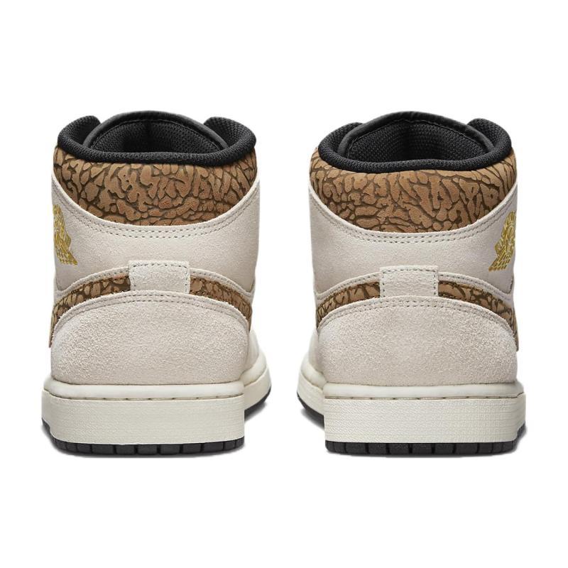 Air Jordan 1 Mid Se 'Brown Elephant' Jordan DZ4129-102