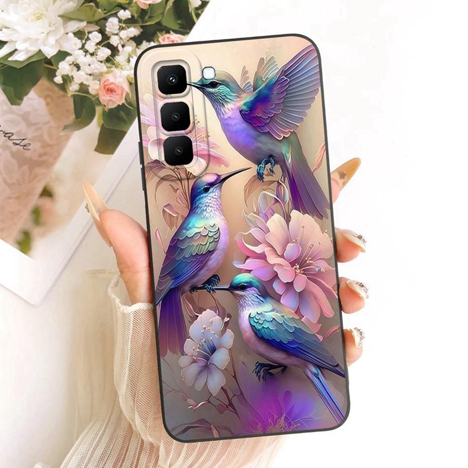 New Fashion Phone Case For Infinix Hot 70 X6895 Soft Silicone Cases For Infinix Hot70 Shockproof Covers Bumpers