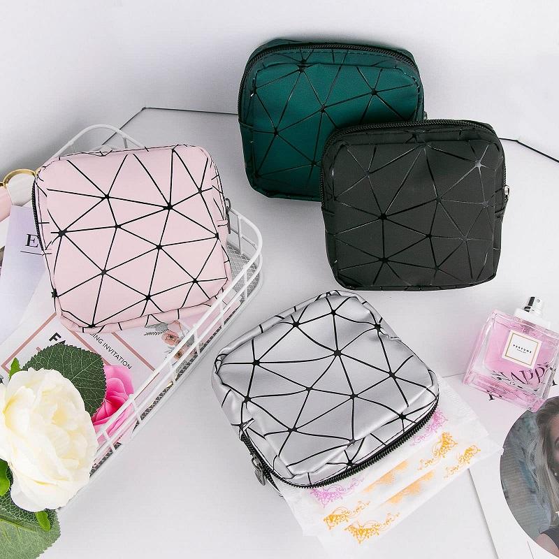 Сумка для хранения гигиенических салфеток, косметичка, держатель для прокладок для кормления грудью, тампоны, переносная сумка для менструального набора для женщин, женские органайзеры