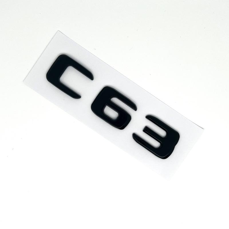 ABS Plastic C200 C200L C230 C250 Trunk Rear Logo Badge Emblem Sticker For Mercedes Benz C Class W201 W202 W203 W204 W205 AJ1