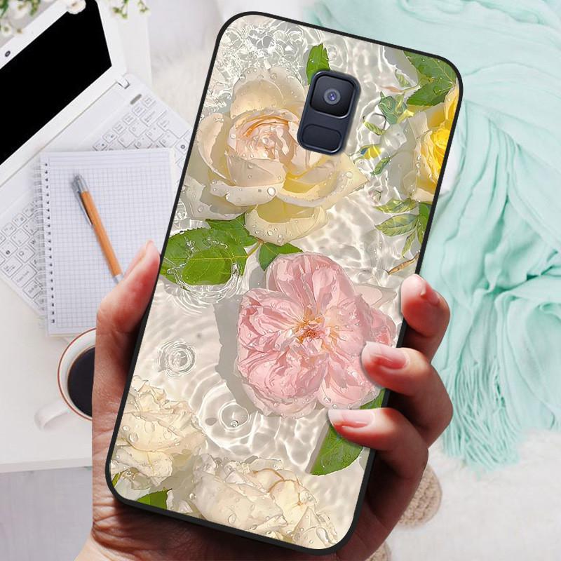 Для Samsung Galaxy A8 Plus 2018 Чехол Черная Крышка Лев Волк Силиконовые Мягкие Задние Чехлы Для Samsung A8 2018 A530 A530F Чехол для телефона