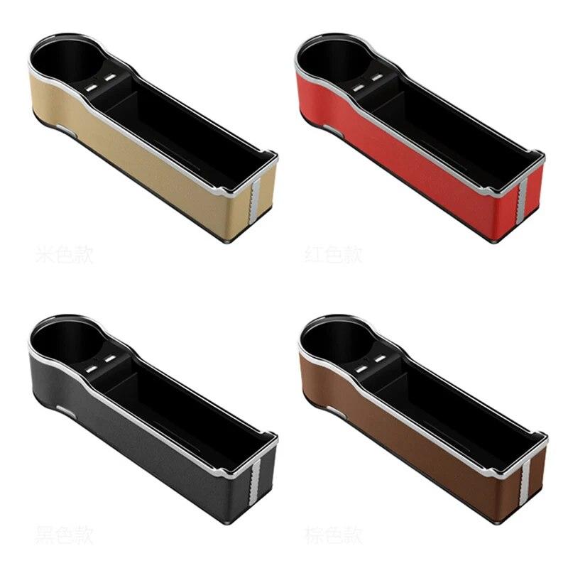 Ящик для хранения автомобиля, щелевой автомобильный ящик для хранения швов, многофункциональный органайзер для хранения зарядных принадлежностей, предметы интерьера, укладка, уборка