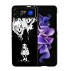Чехол для телефона Undertale для Samsung Z Flip 7 6 5G Galaxy Z Flip4 Z Flip5 Z Flip3 Черный Жесткий ПК Корпус Защитная Крышка