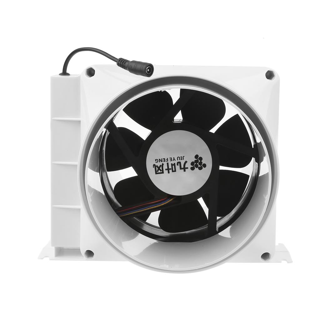 16W Extractor Fan Low Noise Duct Hydroponic Air Blower Speed-regulating Exhaust Fan for Home Bathroom Ventilation