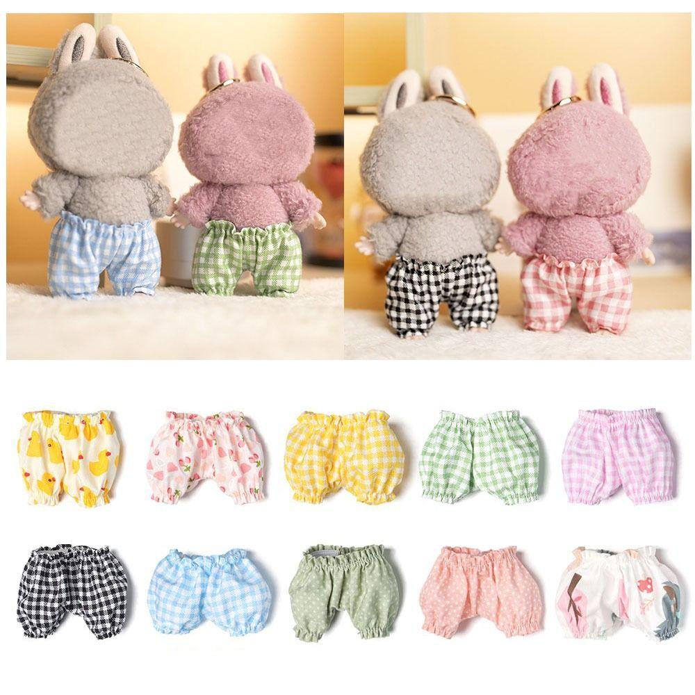 Handmade For Labubu Doll Clothes Cos Gift Doll Accessories For Labubu Shorts for 17cm Labubu Doll