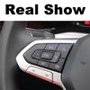 Steering Wheel Switch Button Bezel Cover For VW Golf 8 2020-2021 T-Cross Tiguan Passat B8 Replacement G8AJKZZCPZ G8AJKZYCPZ