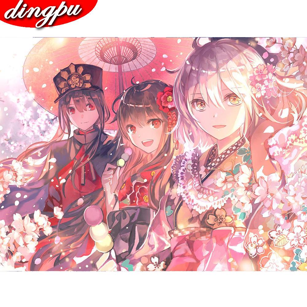 Полный круглый мозаика Алмазная вышивка Сейлор Мун 5D DIY алмазная живопись вышивка крестиком украшения дома наборы для рисования