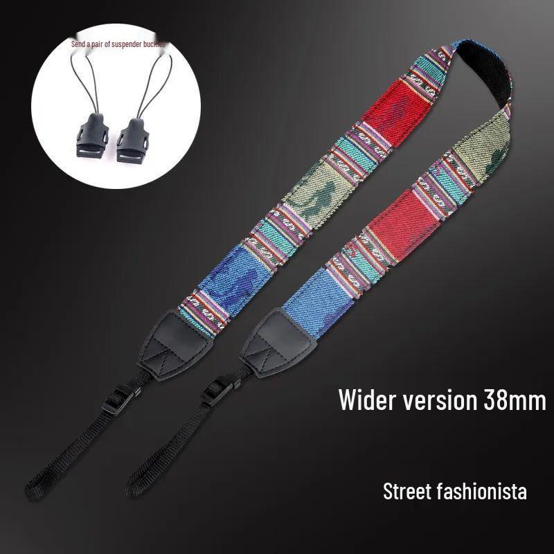 Винтажный быстросъемный шейный и плечевой ремень для фотоаппаратов DSLR и беззеркальных камер