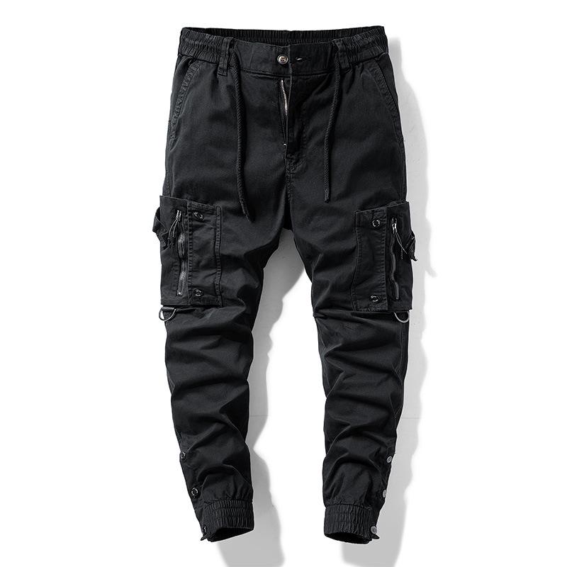 Men's Trendy Multi-Pocket Zipper Jogger Cargo Pants