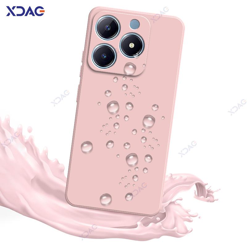 Чехол для мобильного телефона Realme C61 C63 4G Global Soft Luxury Square Liquid Silicone Cover RealmeC61 RealmeC63 Shield Bags