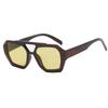 Retro Double Beam Sunglasses Woman Brand Designer Glasses New Ins Fashion Personalized Gradient Eyewear Men Eyeglasses UV400
