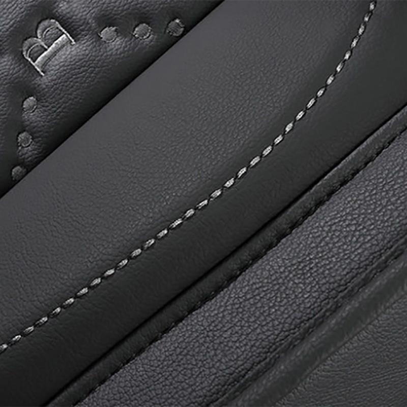 WTEMPO Брендовый чехол на автомобильное сиденье, универсальный полный автомобильный пятиместный четырехсезонный универсальный дышащий кожаный чехол для подушки с мультяшным рисунком