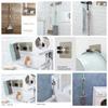 Adhesive Multi-Purpose Hooks Wall Mounted Mop Organizer Holder RackBrush Broom Hanger Hook Kitchen Bathroom Strong Accessories
