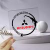 1Pcs Car Fuel Tank Cap Stickers Vinyl Fashion Decoration Decals For Mitsubishi ASX Lancer Pajero Outlander L200 Lancer EX Pajero
