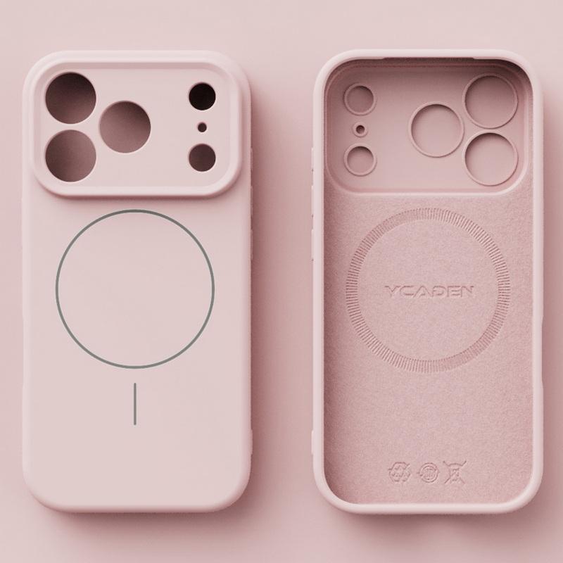 Для iPhone 17 Pro Max Чехол Магнитный Для Magsafe Жидкий Силикон Мягкая Крышка Coque Для iPhone 16 15 14 13 Pro Max 17E 16E