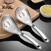 Кухонный инструмент, безопасный для посудомоечной машины, slotted spoon из нержавеющей стали с открывалкой для бутылок и теркой для имбиря, мелкая терка для чеснока, ручная мельница для пюре