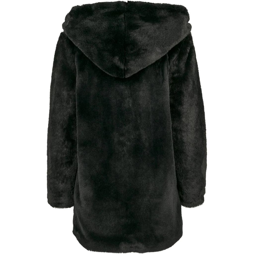 Urban Classics Womens/Ladies Teddy Fleece Hooded Coat