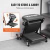40 in Foldable Z Garage Creeper Mechanic Creeper Stool 450 lbs Capacity