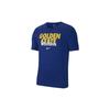 Мужская футболка с коротким рукавом Golden State Warriors Dri-FIT NBA, синяя CK8954-495
