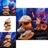 Charming Psyduck And Gengar Cute Anime Figures Pvc Collectible Display For Kids