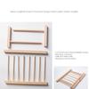 Collapsible Wooden Pasta Drying Rack 8 Arm Foldable Homemade Spaghetti Stand Quickly Set Up Dryer Noodle Hanger Kitchen Gadget