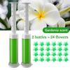 2pcs Toilet Cleaner Gel Deodorant Toilet Gel Air Freshener Aromatic Flower Detergent Bathroom Fragrance Household Cleaning