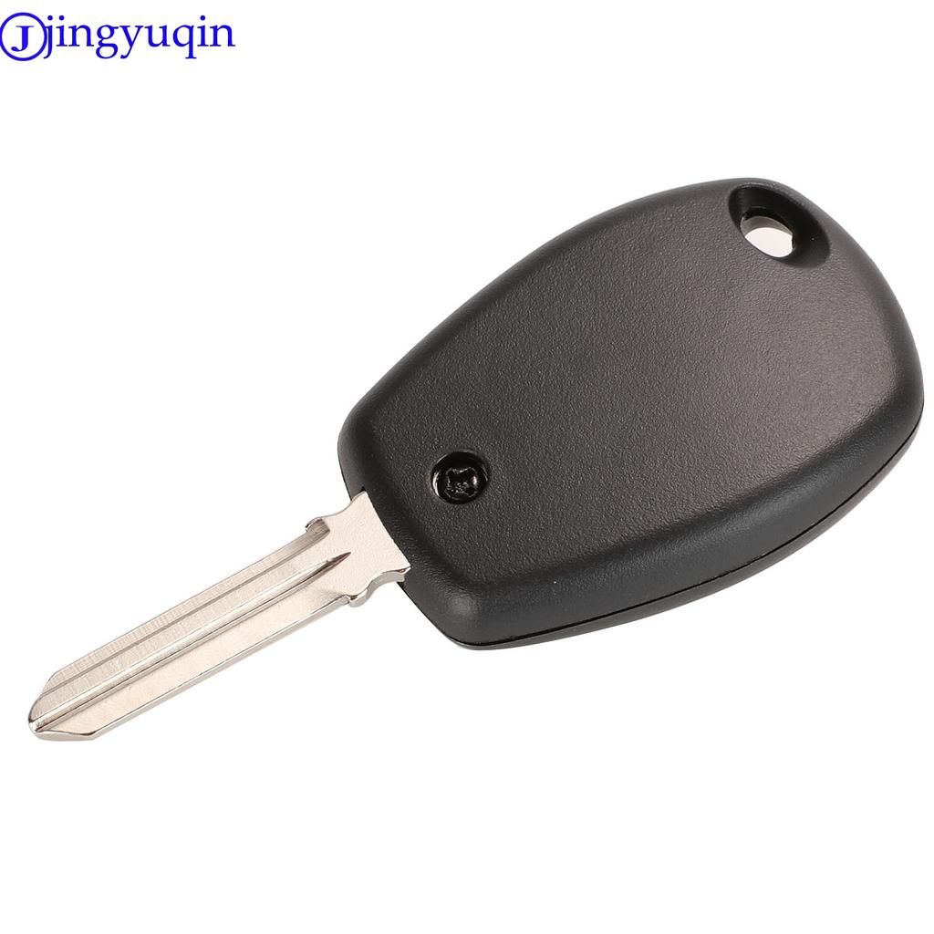 Jingyuqin For Renault Megane Modus Espace Laguna Duster Logan DACIA Sandero Fluence Clio Kangoo 2/3 Button Remote Key Shell Case