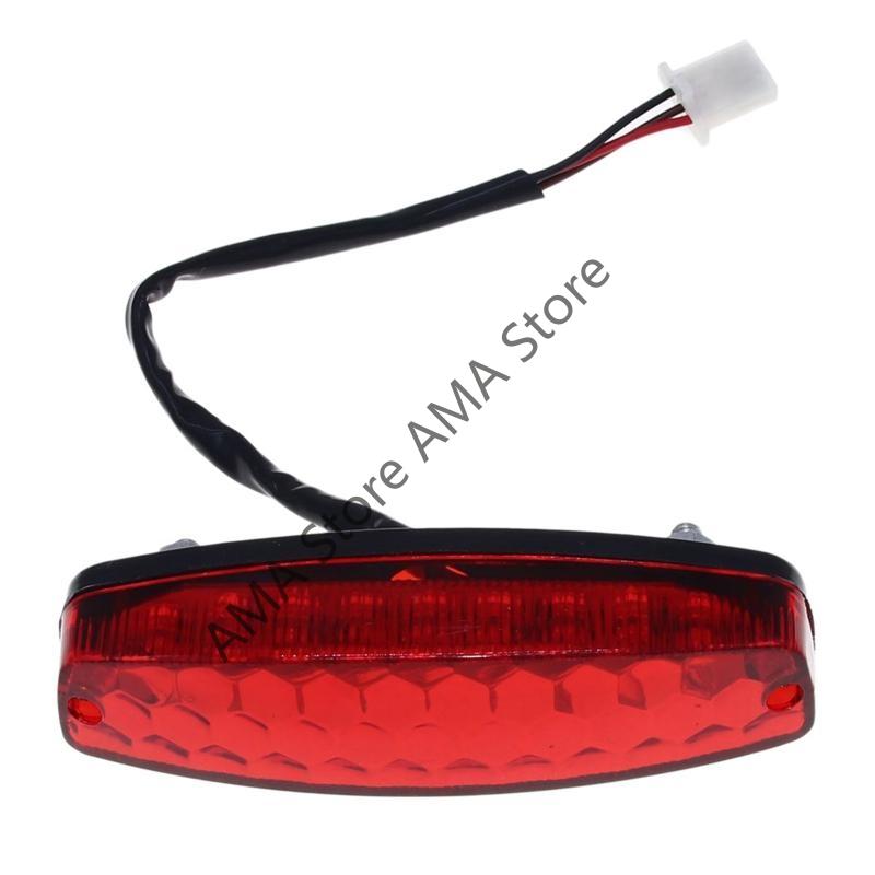 X7JF Universal 12V for DC LED Brake Stop Tail Light Indicators for Motorcycle