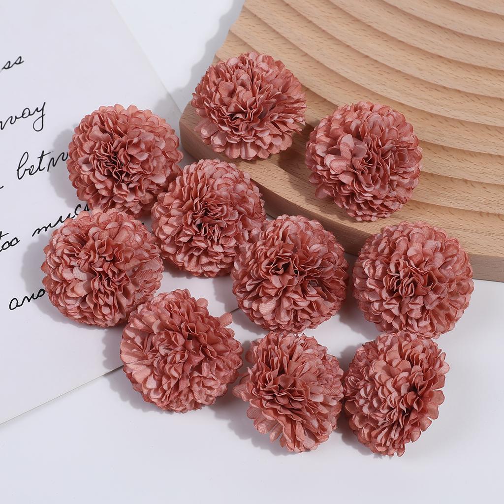 5/10/20Pcs 4cm Hydrangea Artificial Flowers Head For Wedding Party Home Room Decoration Christmas Gift Accessories Silk Flowers