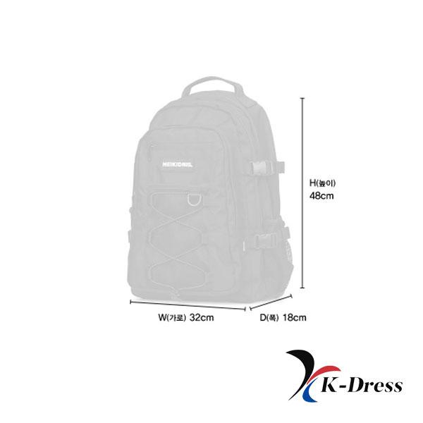 NEIKIDNIS MESH STRING BACKPACK / BLACK
