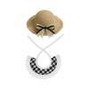 2025 Lace Plaid Style Porch Goose Costume & Pet Decoration Set