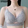 Lace Bra Plus Size Sexy Bralette For Women Push Up Thin Lace Underwear Wireless Lingerie Seamless Female Brassiere