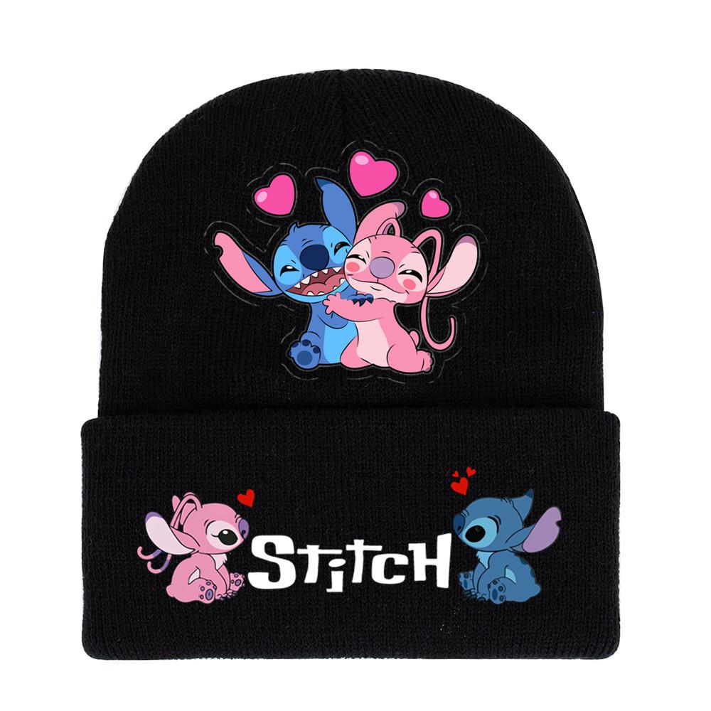 Ангельская зимняя вязаная шапка унисекс с подвернутым краем, уличный дизайн