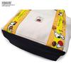 Сумка-тоут Snoopy с ручкой через плечо, стильная сумка-шоппер, холст, хорошее качество, сделано в Японии, милый персонаж SNOOPY, спортивная, цвет слоновой кости, ширина 33 x высота 20 x