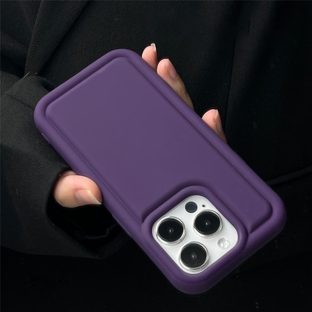 Роскошный мягкий матовый силиконовый чехол-бампер для iPhone 16 15 14 Pro Max 11 12 13 Pro XS Max XX XR квадратный однотонный ударопрочный чехол