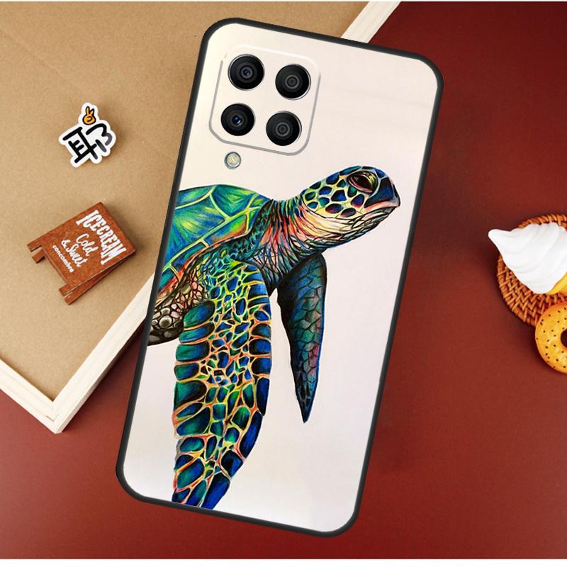 Чехол с морской черепахой для Samsung Galaxy M13 M53 M51 M31 M11 M14 M34 M54 M12 M32 M52 M16 M36 M56 M15 M35 M55