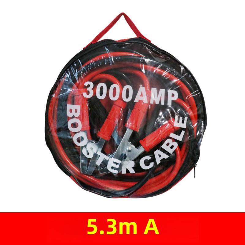 Пусковые провода для аккумулятора 2000 А из чистой меди с зажимами