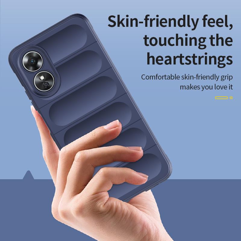 Противоударный чехол для OPPO A17 A57 A57S A77 A18 A38 A58 A78 4G Силиконовый задний чехол для Realme C51 C53 C55 C65 C67 Note 50 Чехол