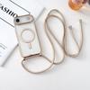For iPhone Air Case Compatible with MagSafe Electroplating TPU Phone Cover with Long Lanyard