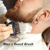 Кольцо в форме дизайна, конская щетина, мужская помазок для бритья, портативные пластиковые парикмахерские щетки для бороды