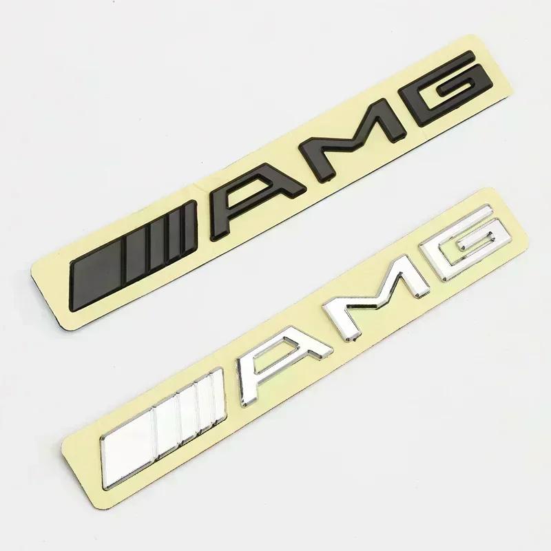 Автомобильные наклейки с буквами AMG для задней части кузова, аксессуары для Mercedes Benz W124 W211 W212 W210 W205 W203 W204 W126 W168 W169 W176 W177