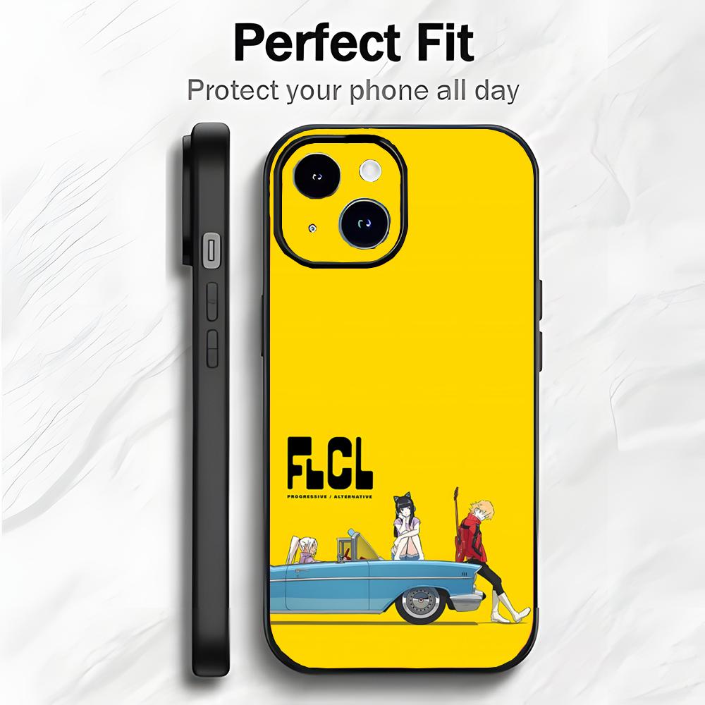 Чехол для телефона F-FLCL F-First Love Cyber Love Мягкая упаковка Легкий Для iPhone17 16 15 14 13ProMax