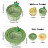 Фильтр для кухонной мойки, автоматический сливной фильтр, корзина для слива, фильтр для мусора, полка, фильтр для мусора, дизайн в виде мультяшного кактуса, многофункциональный