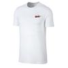 Breathable Round Neck Simple Short Sleeve T-Shirt Men Tops White 884283-100