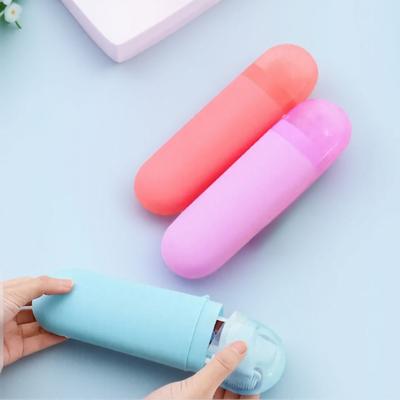 Портативный дорожный держатель для зубной щетки с органайзером для хранения зубной пасты, аксессуары для ванной комнаты, стакан, коробка для хранения