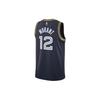 Nike Джерси NBA Memphis Grizzlies Morant City Edition Swingman, темно-синяя мужская уличная одежда DB4033-419