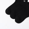 Champion Foot Set of Antibacterial and One Point 3 Pack Short Cm Socks, Covers, Socks, 3, Deodorizing, Logo, Socks, Accessories, C3-XB721S, Men's,