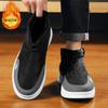 Мужские зимние сапоги 2024 зимние бархатные теплые Северо-восточные большие хлопковые ботинки с высоким верхом водонепроницаемые нескользящие пуховые мужские ботинки-дутики